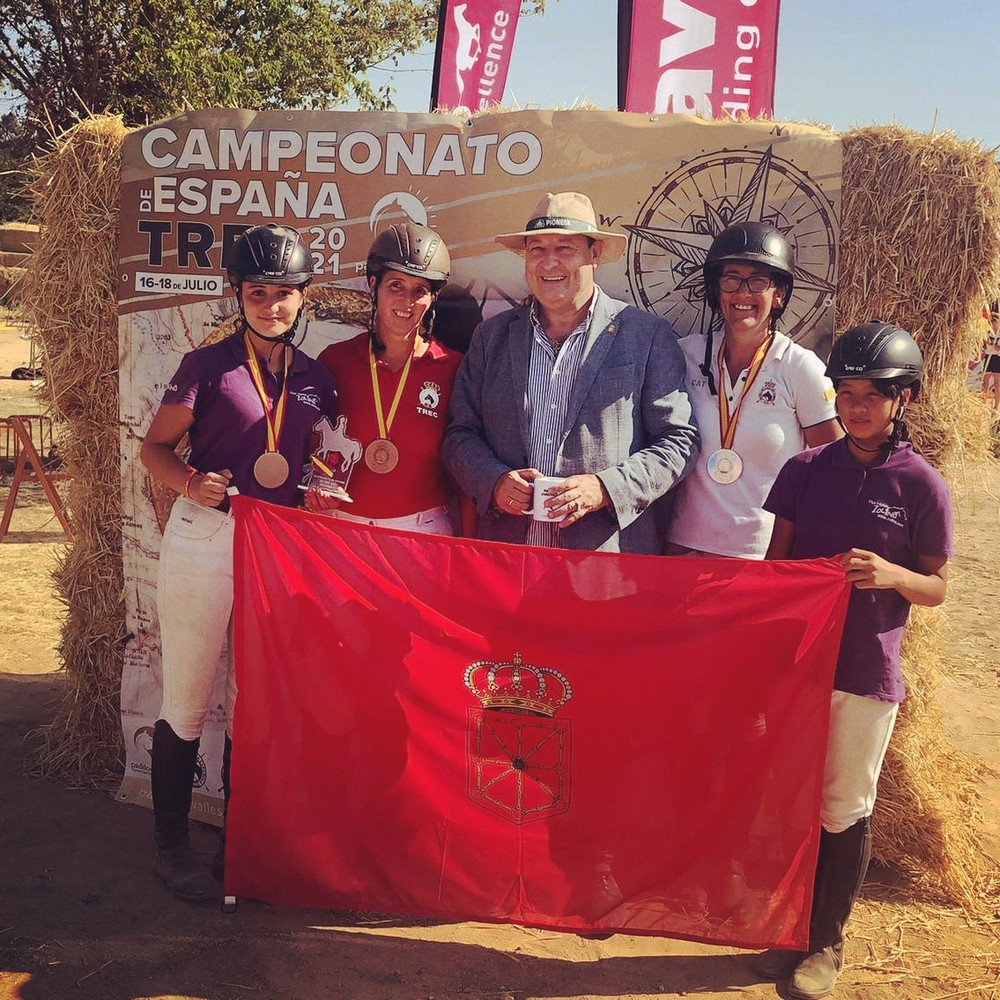 Triple podio para Navarra en el Campeonato de Espa&ntilde;a de TREC